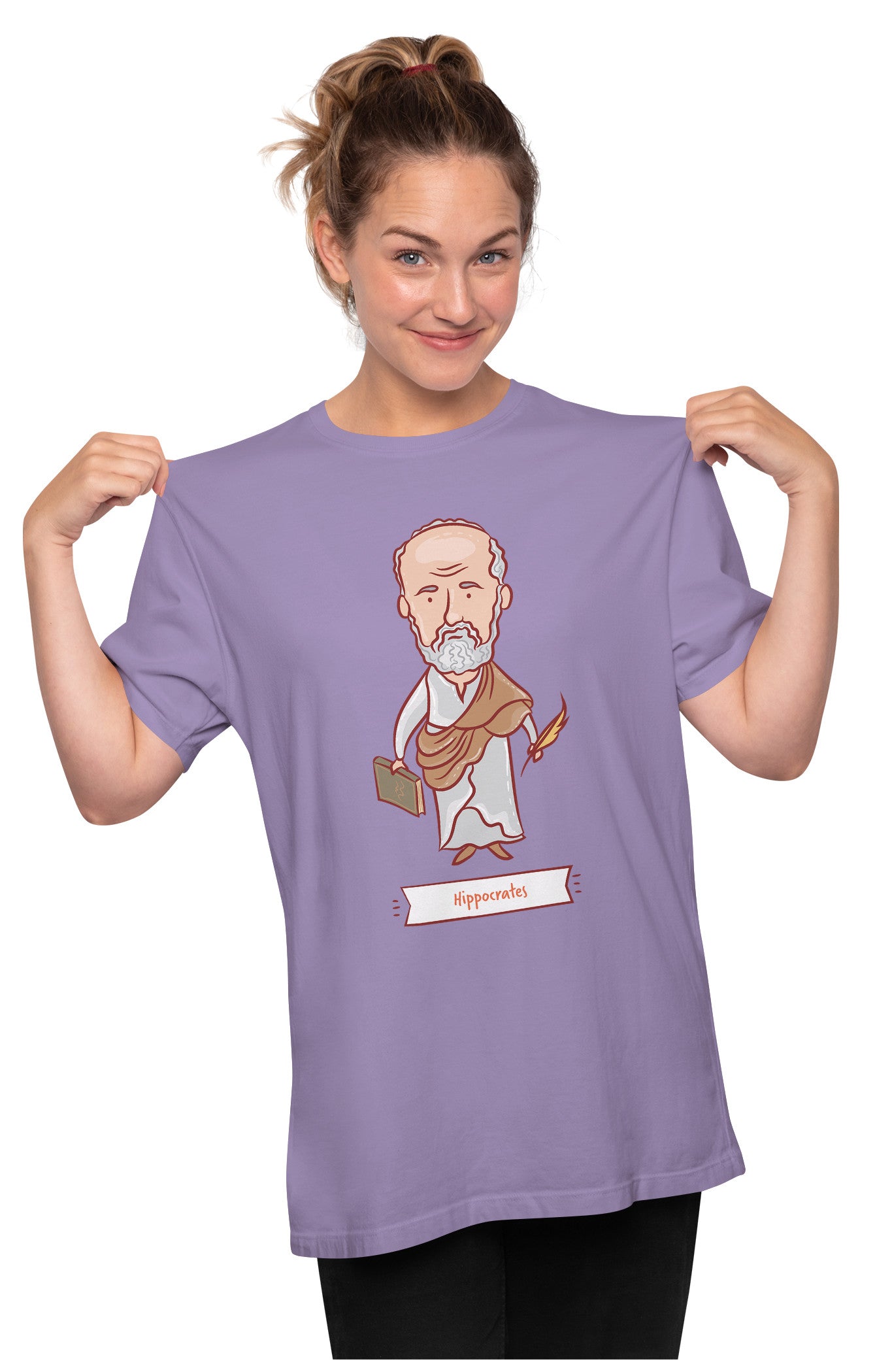 Hippocrates - Father Of Medicine Oversized Unisex T-shirt