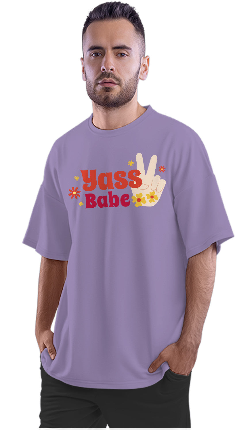 Yass Babe Oversized Unisex T-shirt