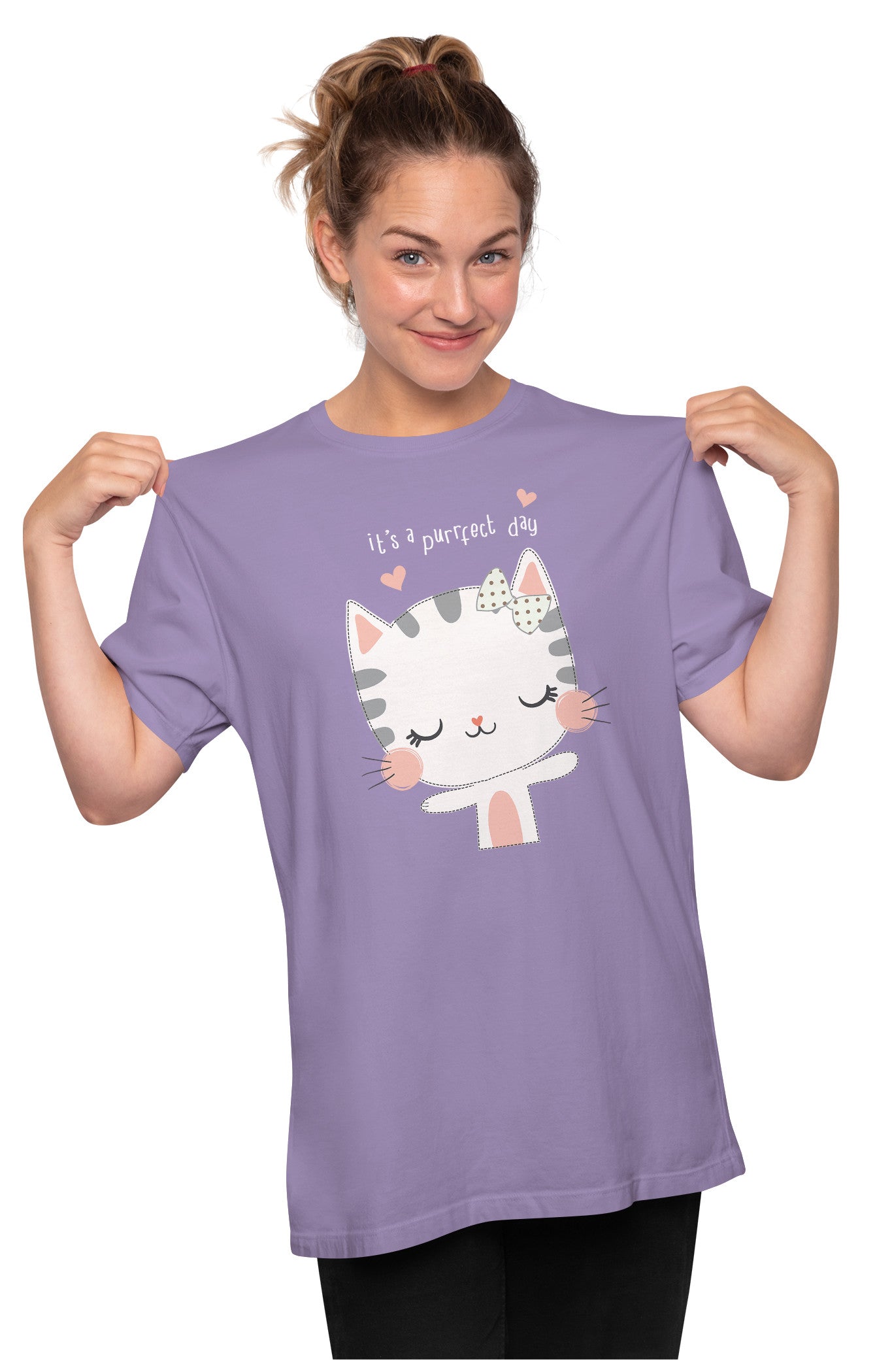 It's A Purrfect Day Oversized Unisex T-shirt