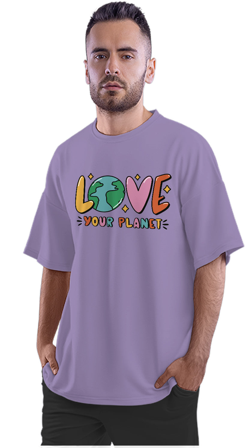 Love Your Planet Oversized Unisex T-shirt