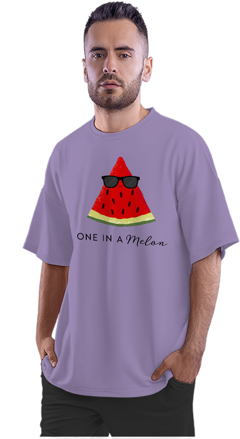 You're One In A 'Melon' - Cool Watermelon Oversized Unisex T-shirt