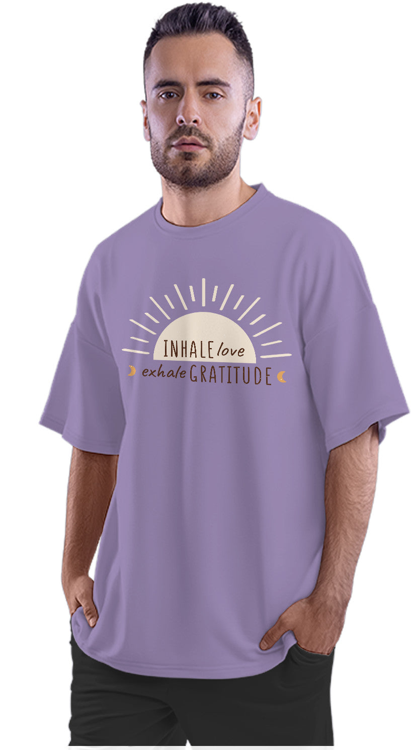 Love & Gratitude Oversized Unisex T-shirt