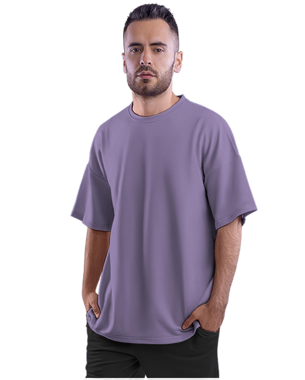 Plain Oversized Oversized Unisex T-shirt
