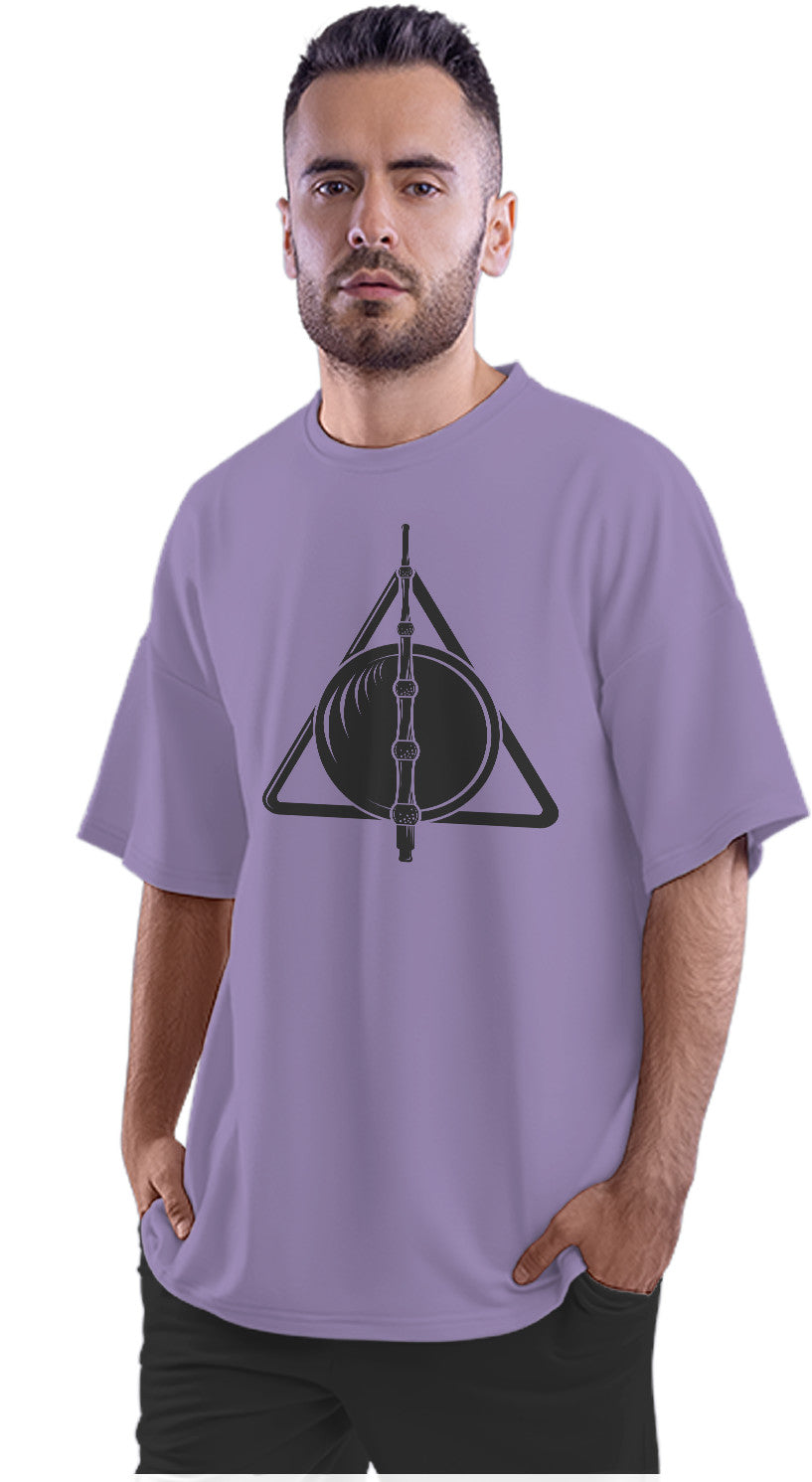 Deathly Hallows Oversized Unisex T-shirt