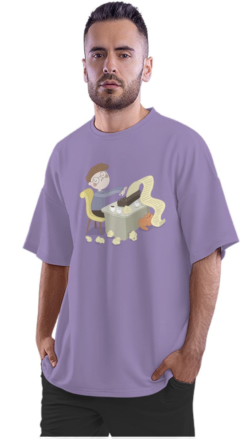 Writer - Writing Novel - Novelist Oversized Unisex T-shirt