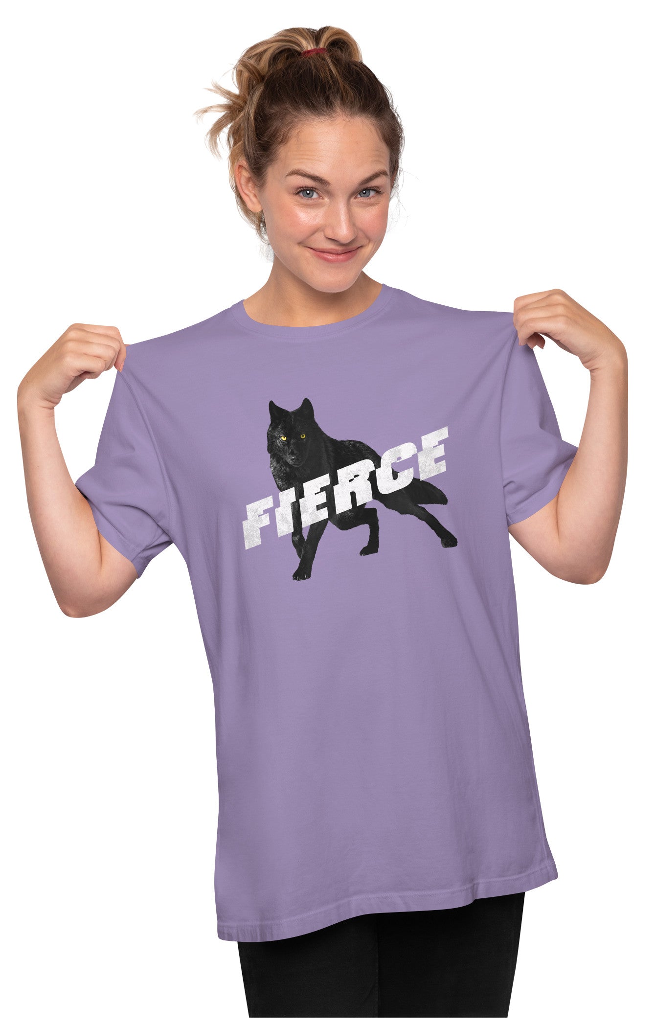 Fierce Wolf Oversized Unisex T-shirt