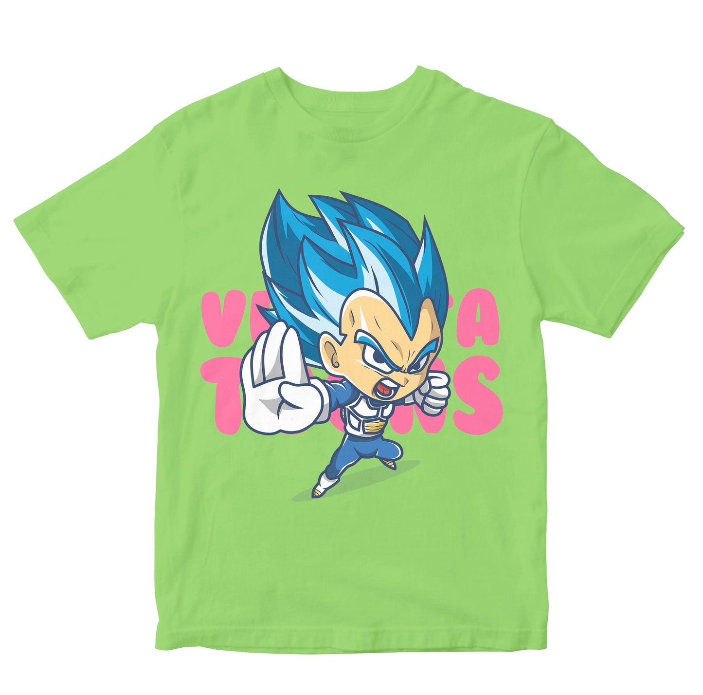 Cute Vegeta Illustration Kids T-Shirts