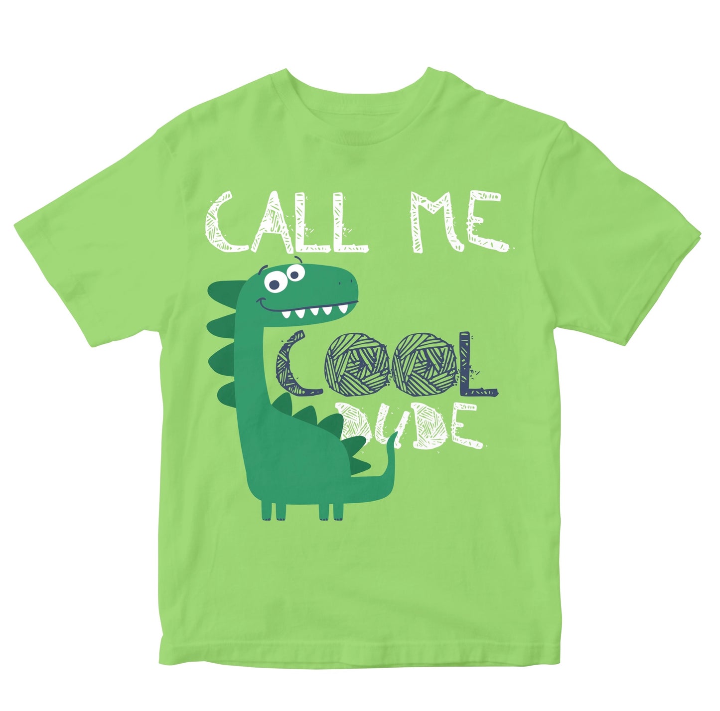 Call Me Cool Dude Dinosaur Kids