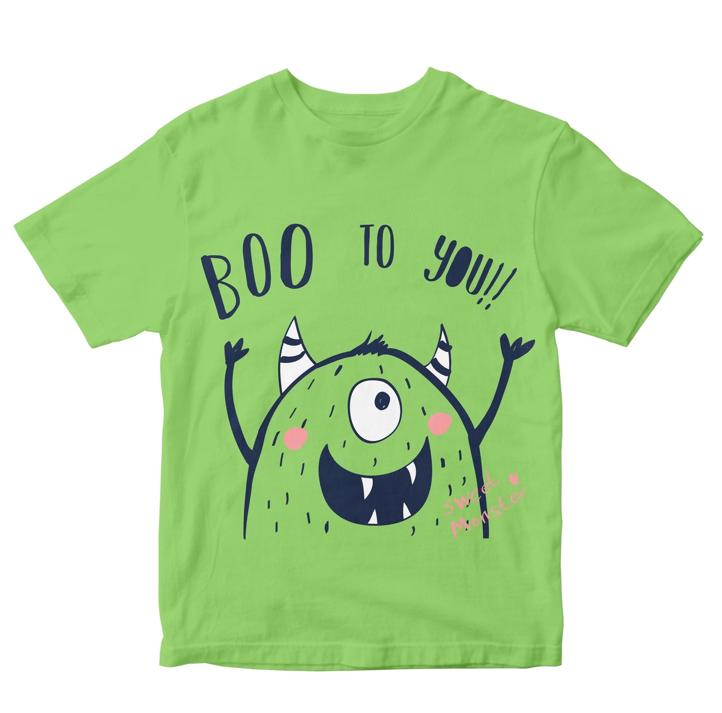 Boo To You Sweet Monster Kids