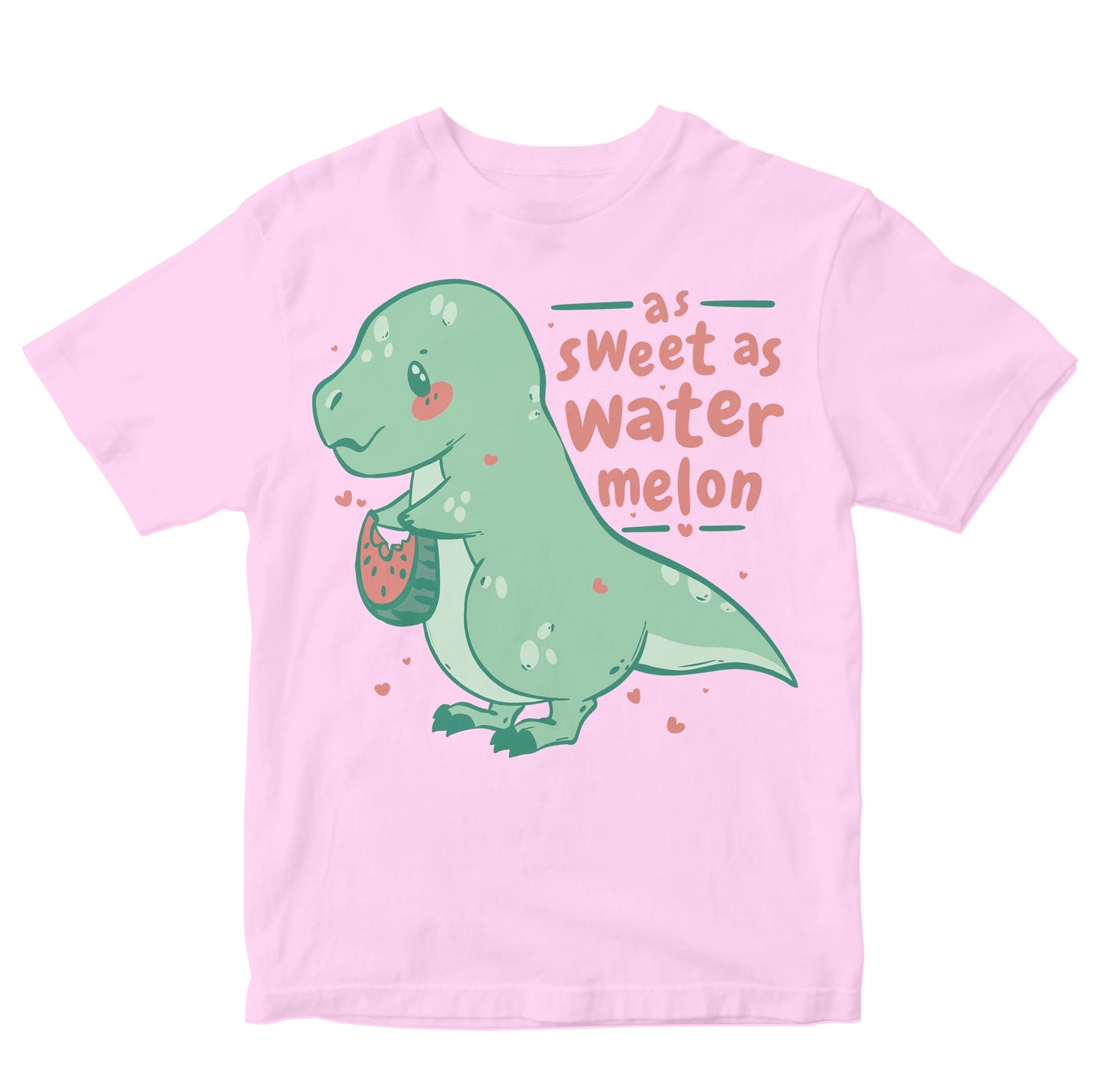 As Sweet As Watermelon T-Rex Kids