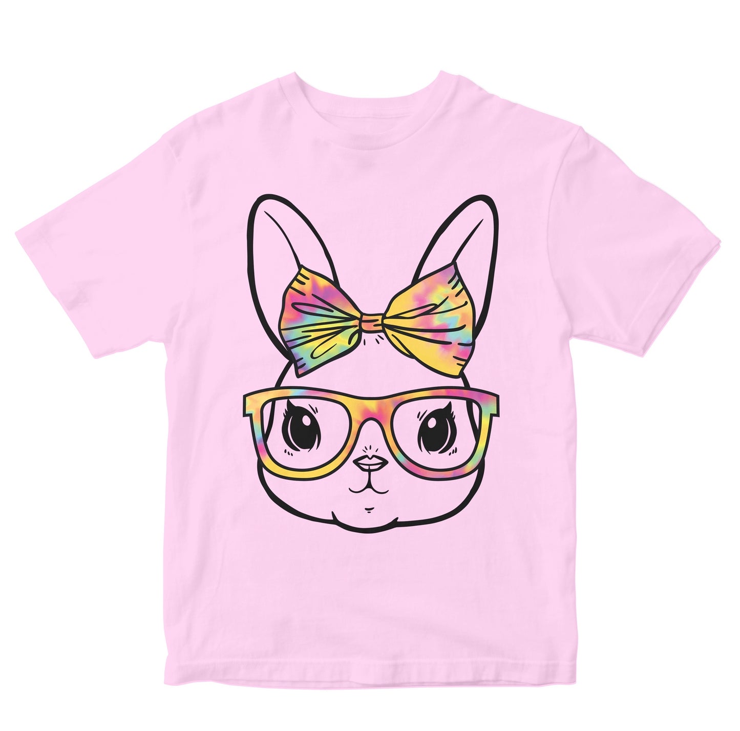 Rabbit With Tye Dye Bow & Glasses Toddler