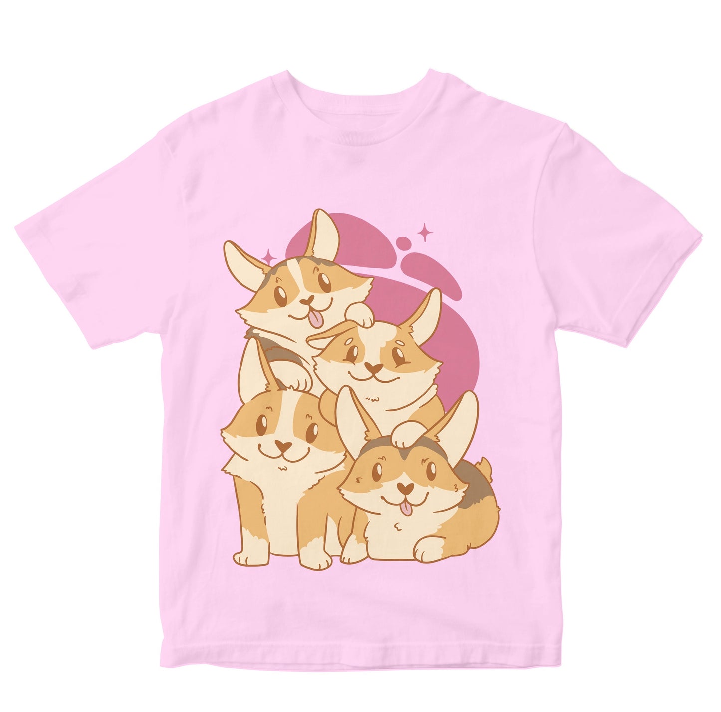 A Pile Of Cute Corgis - Corgi Kids