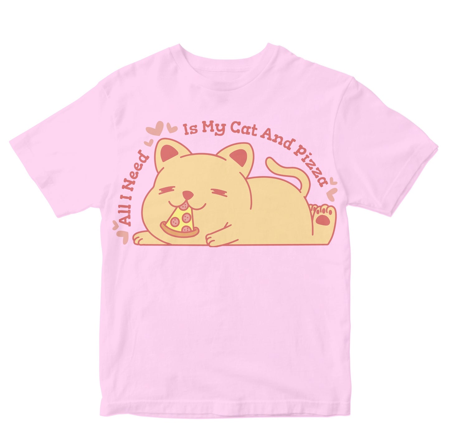 Cat And Pizza Kids
