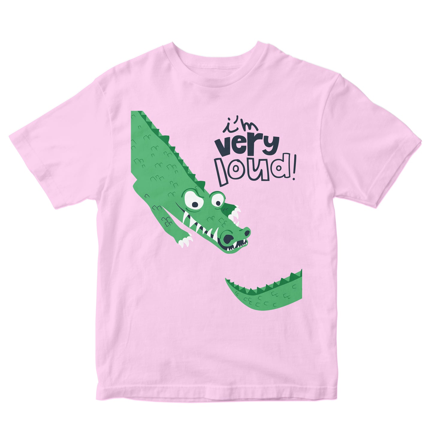 Hand Drawn Cute Crocodile Toddler