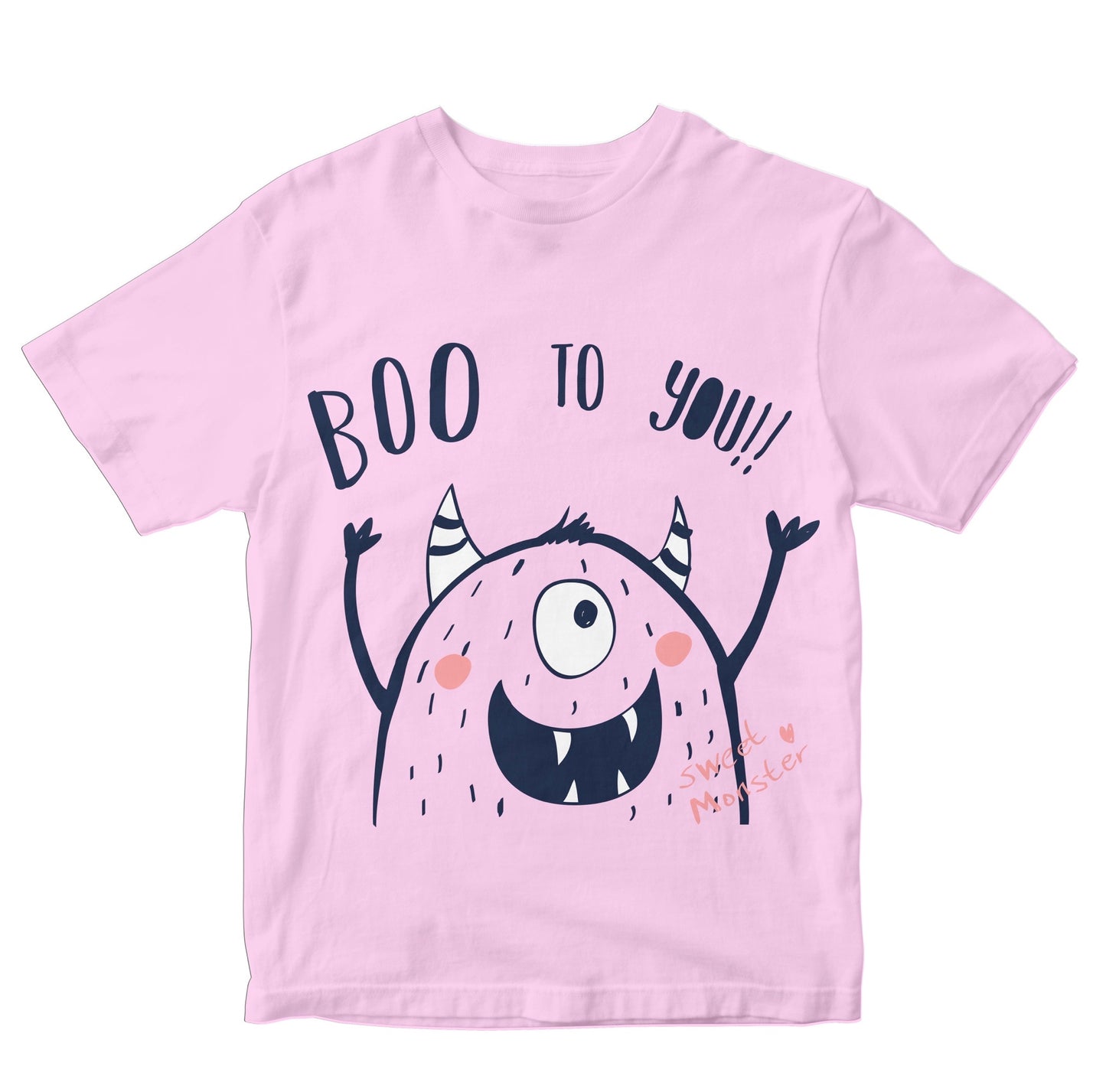 Boo To You Sweet Monster Kids