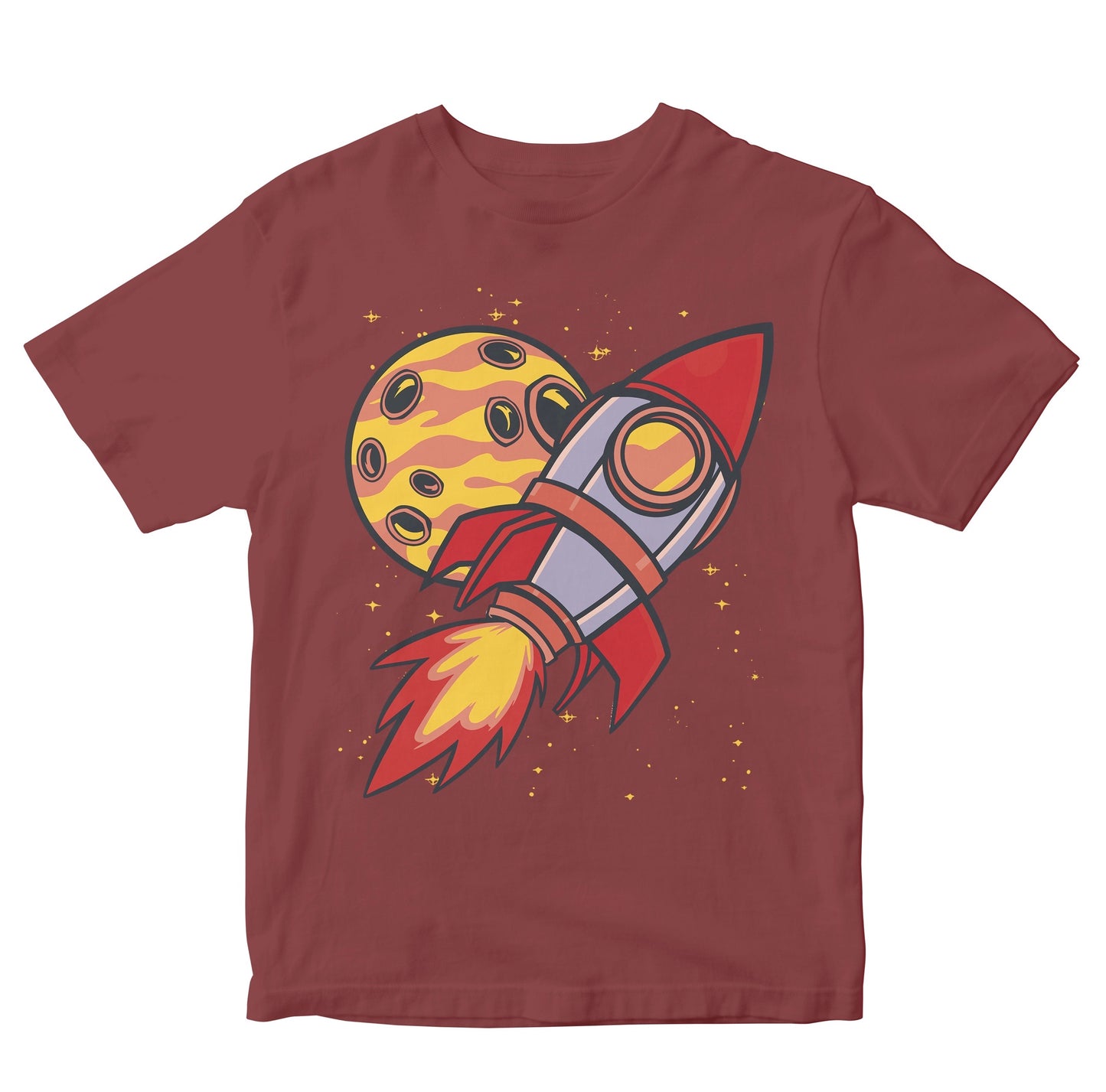 Rocket & Planet In Space Toddler