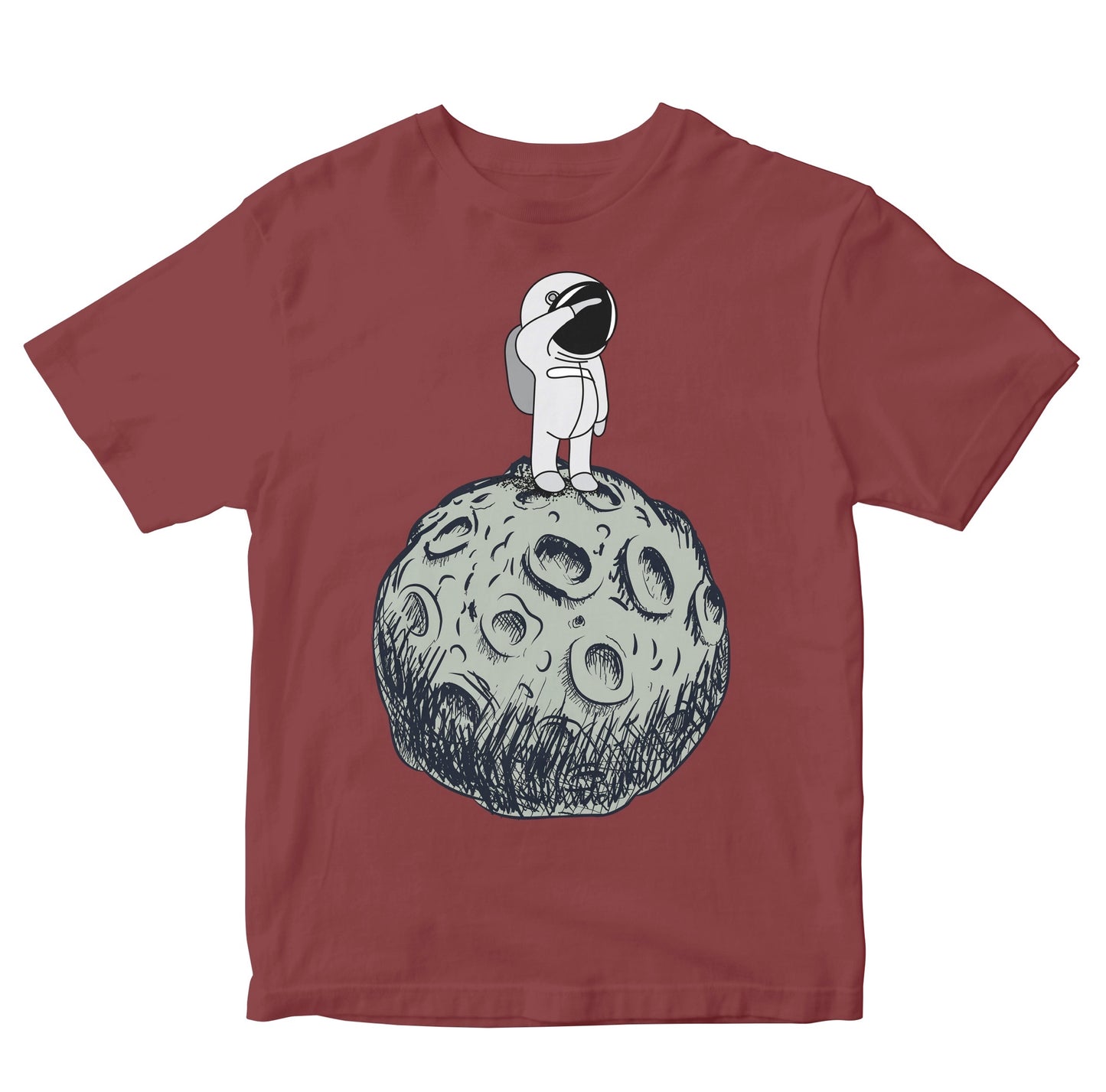Cute Astronaut On Asteroid Toddler
