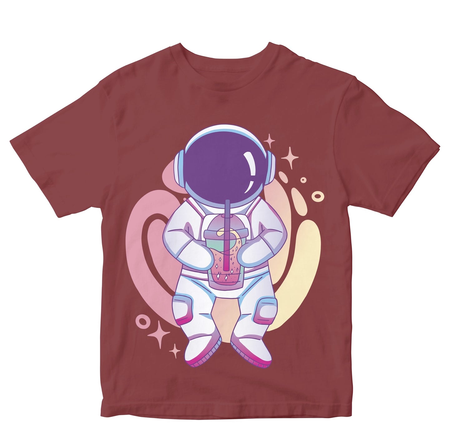 Boba Tea Astronaut Kids