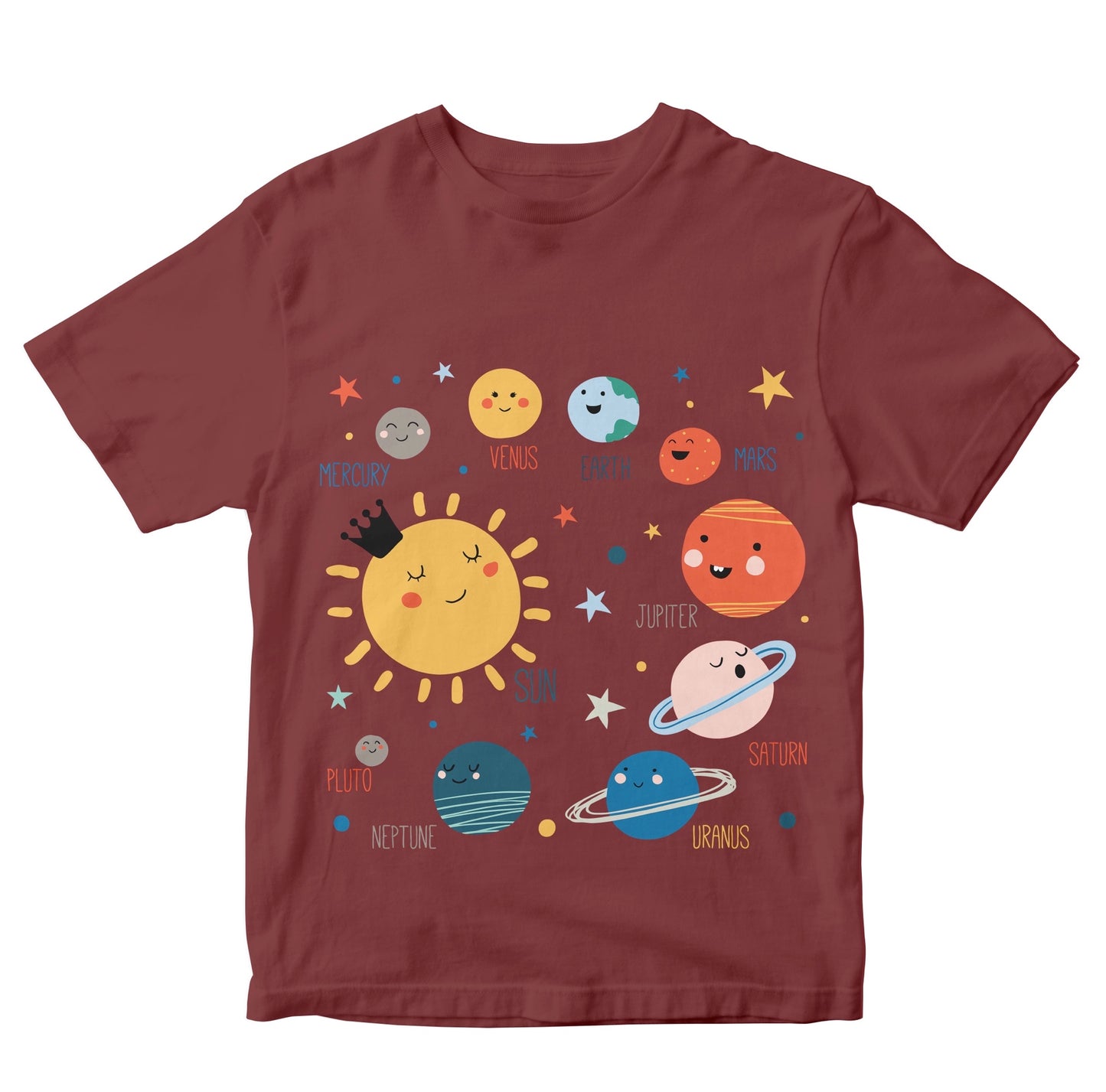 Solar System Planets With Names Kids
