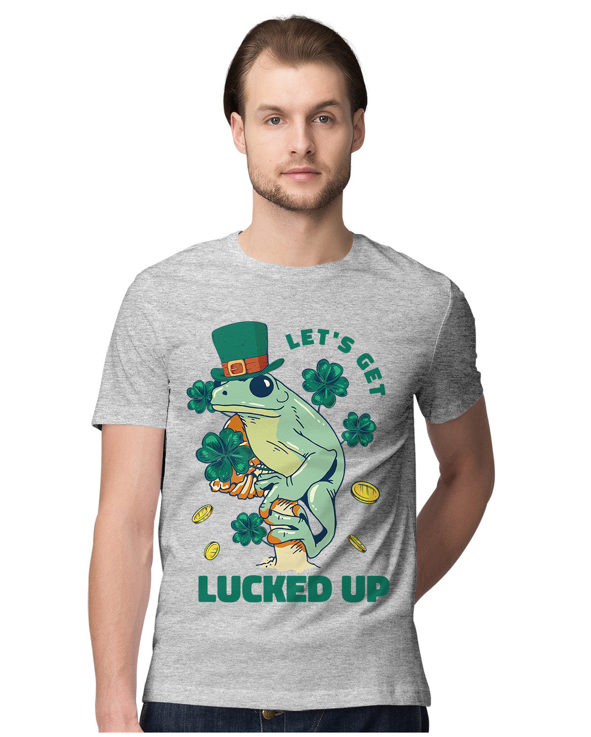 St. Patrick's Day - Let's Get Lucked Up Frog