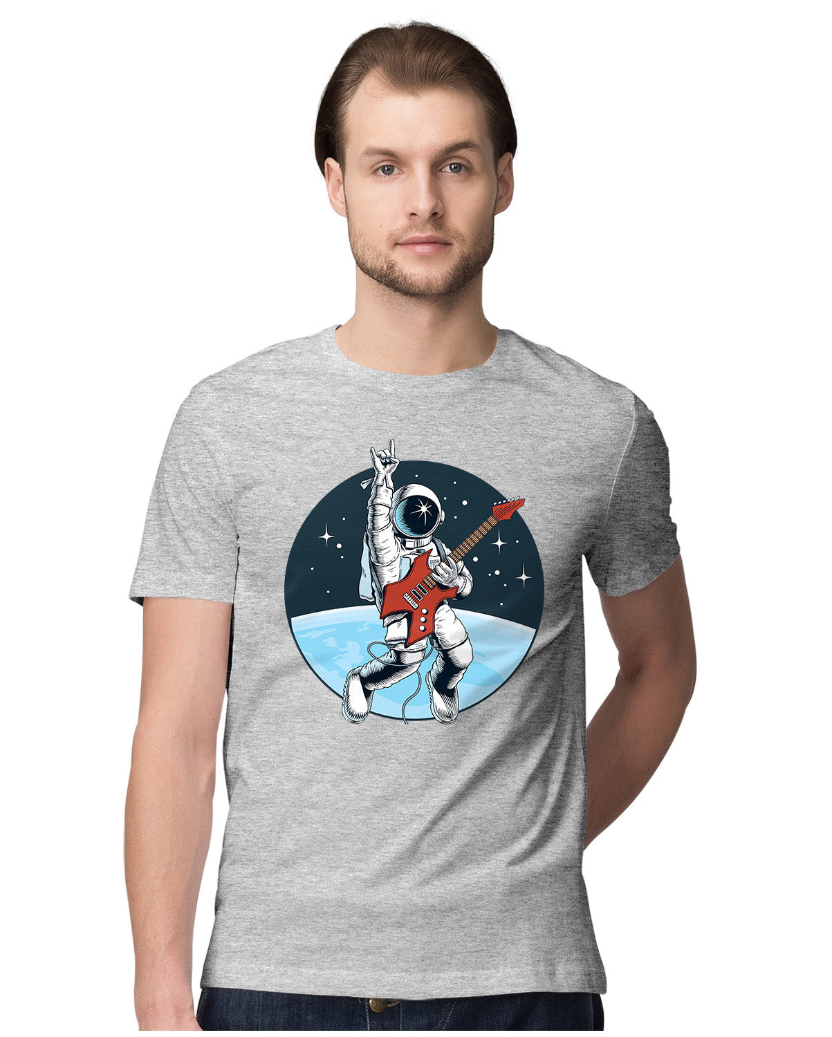 Astronaut Shredding Electric Guitar