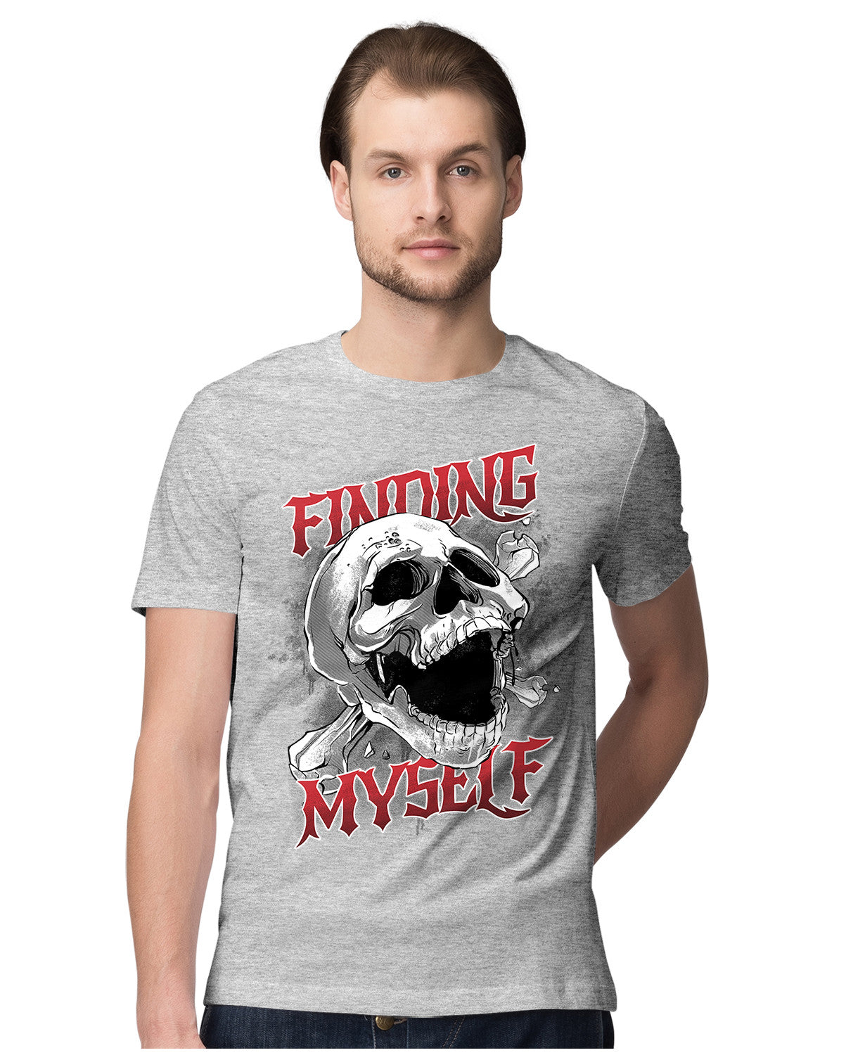 Finding Myself Skull - Dark Humour