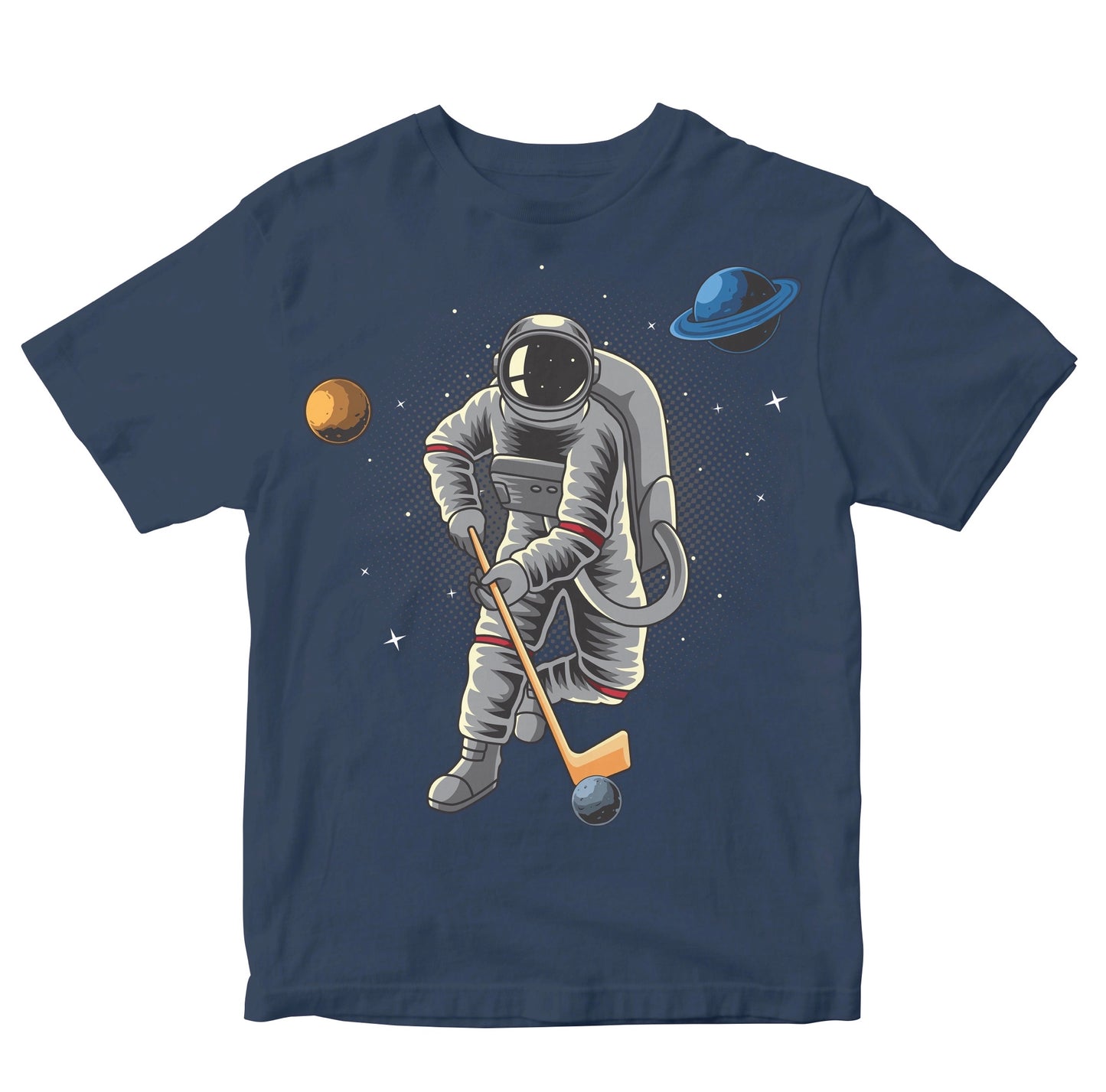 Astronaut Playing Space Hockey Toddler