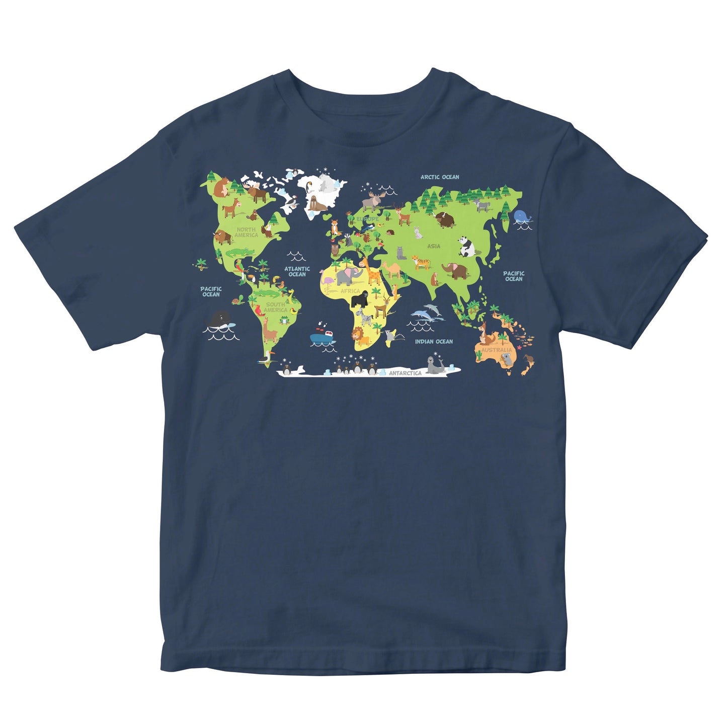 Animal Atlas - World Map Kids
