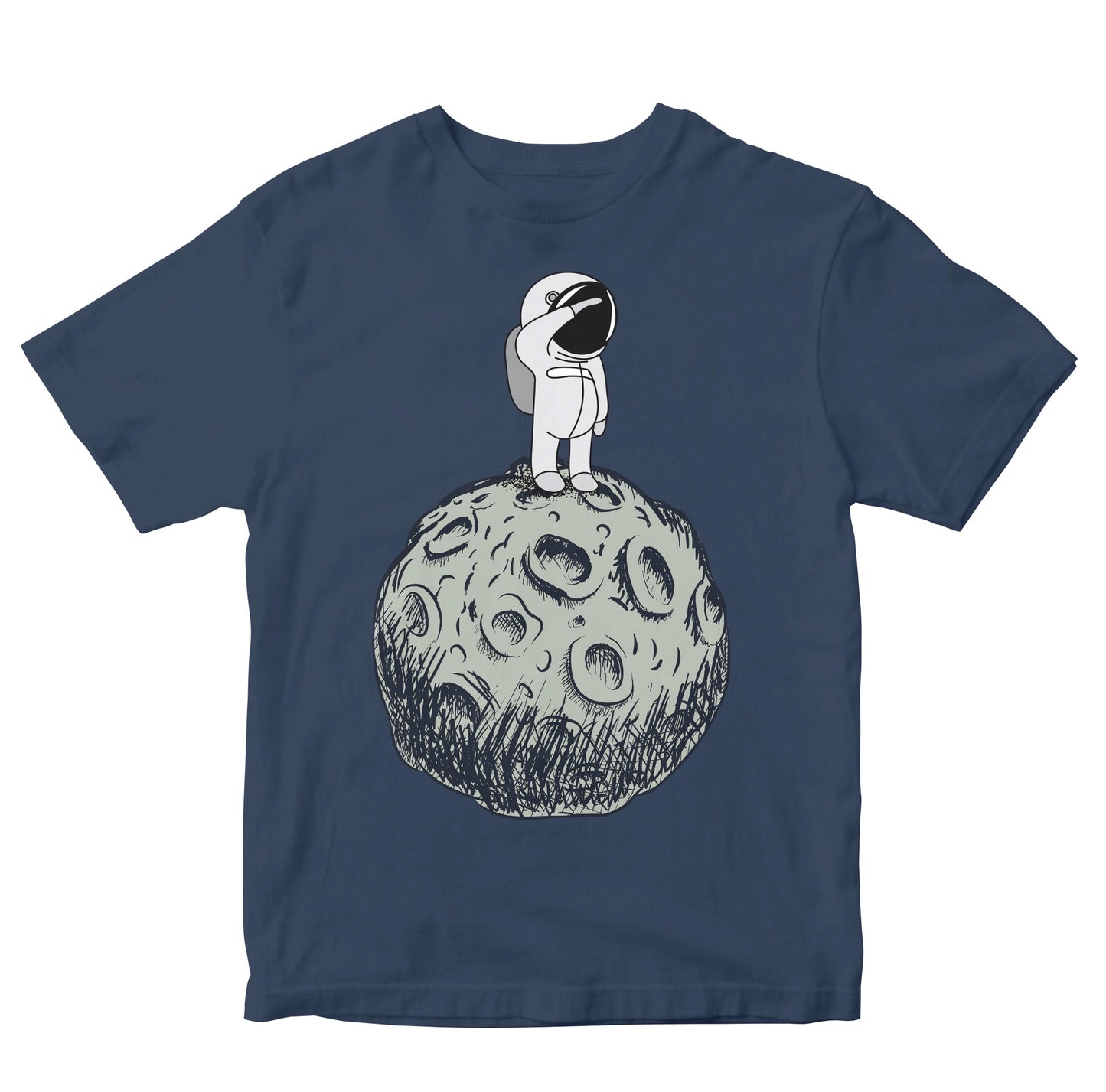 Cute Astronaut On Asteroid Toddler