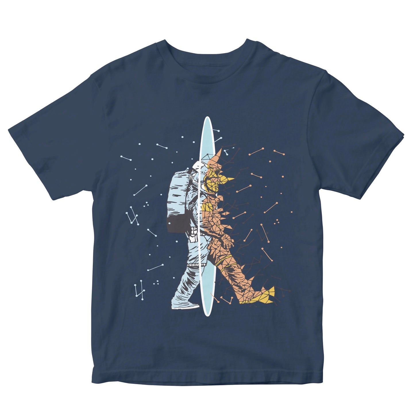 Astronaut Walking Through A Portal Kids