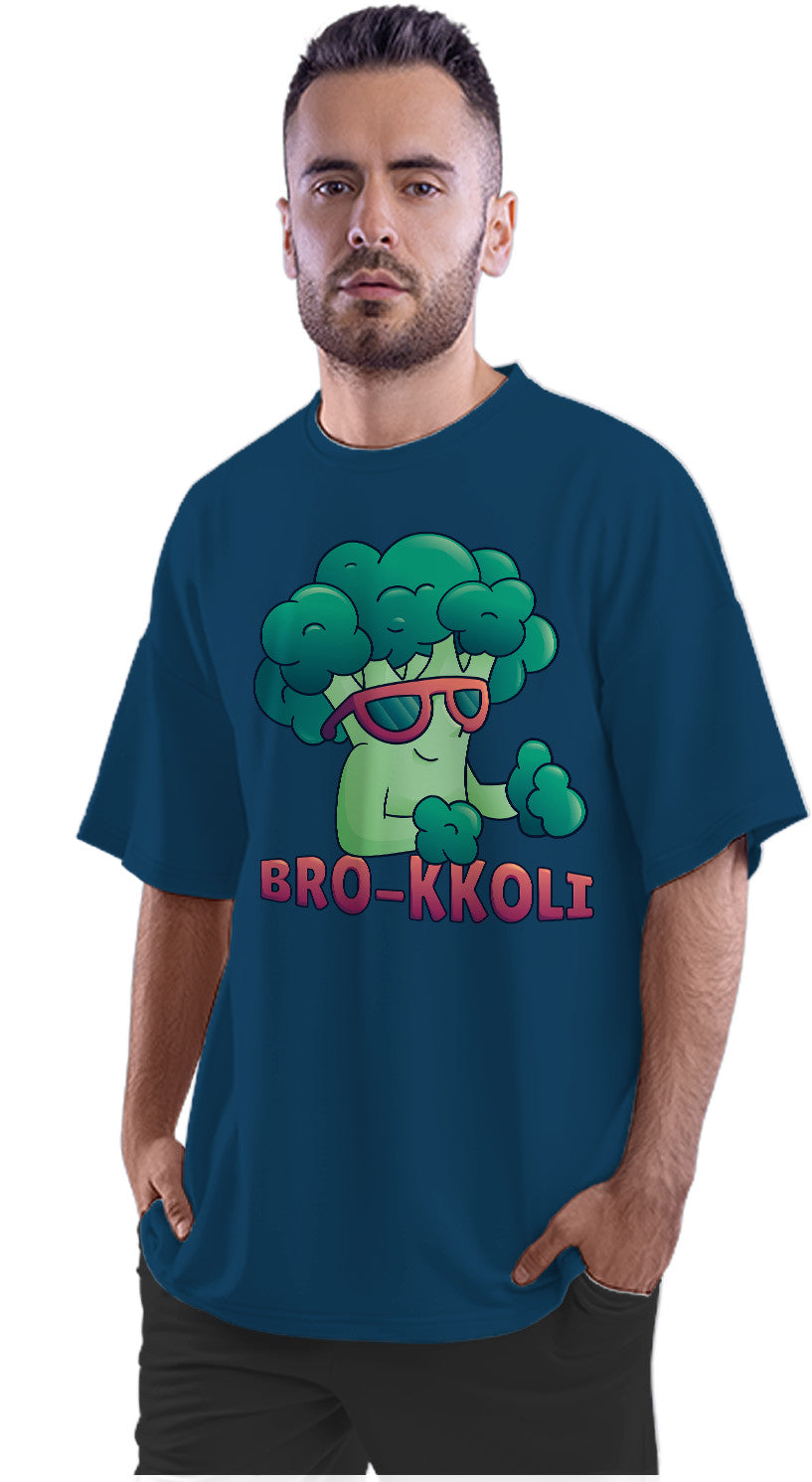 Bro-Kkoli - Broccoli Bro - Cool Dude Oversized Unisex T-shirt