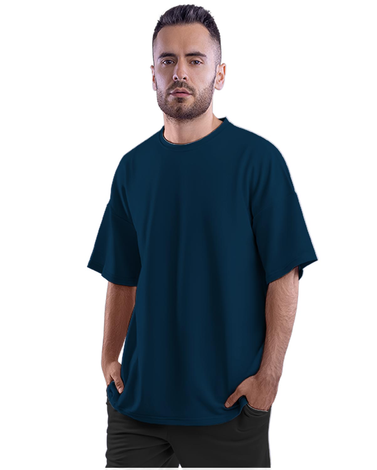Plain Oversized Oversized Unisex T-shirt