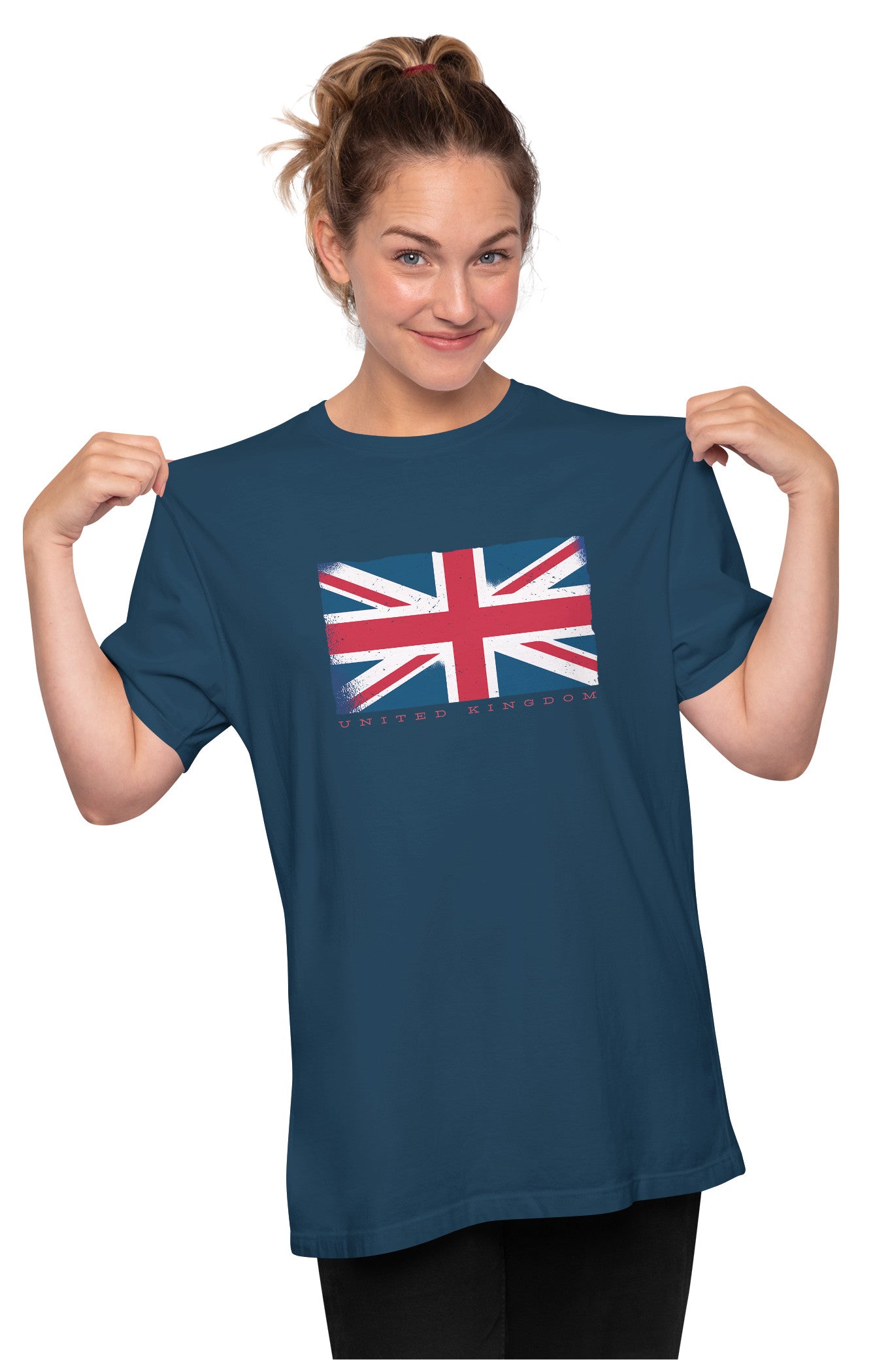 United Kingdom Flag - UK London Oversized Unisex T-shirt