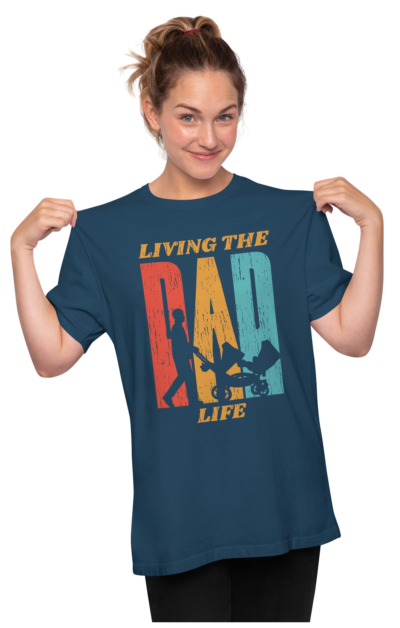 Living The Dad Life Oversized Unisex T-shirt
