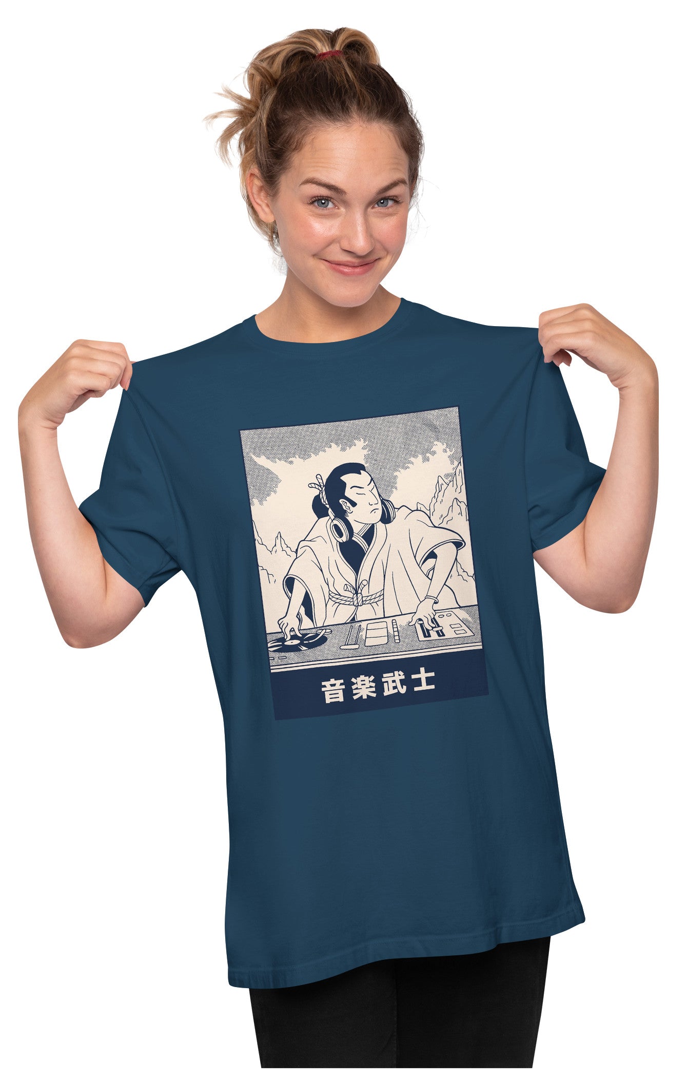 DJ Samurai Oversized Unisex T-shirt