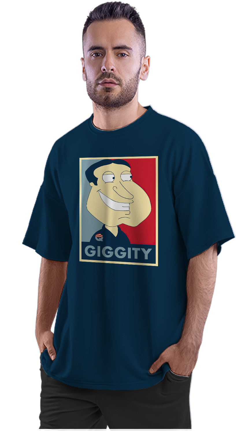 Glenn Quagmire Giggity Oversized Unisex T-shirt