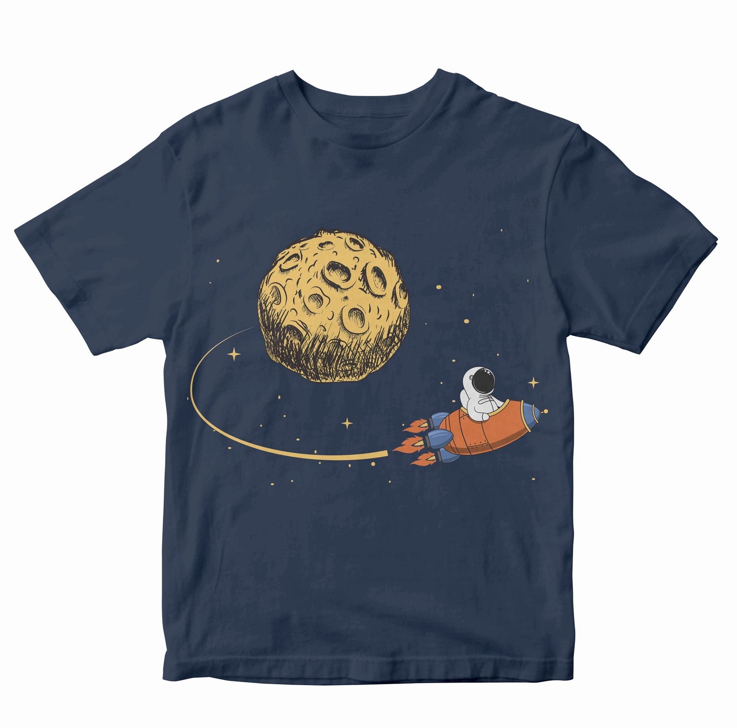 Cute Astronaut Exiting The Moon Toddler