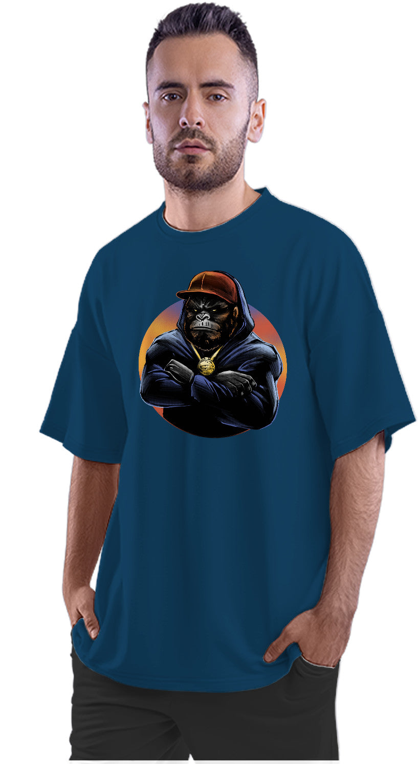 Hip Hop Gorilla Oversized Unisex T-shirt