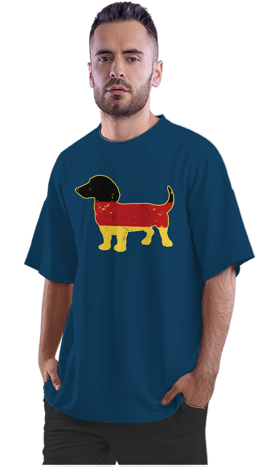 Dachshund Dog - Germany Oversized Unisex T-shirt