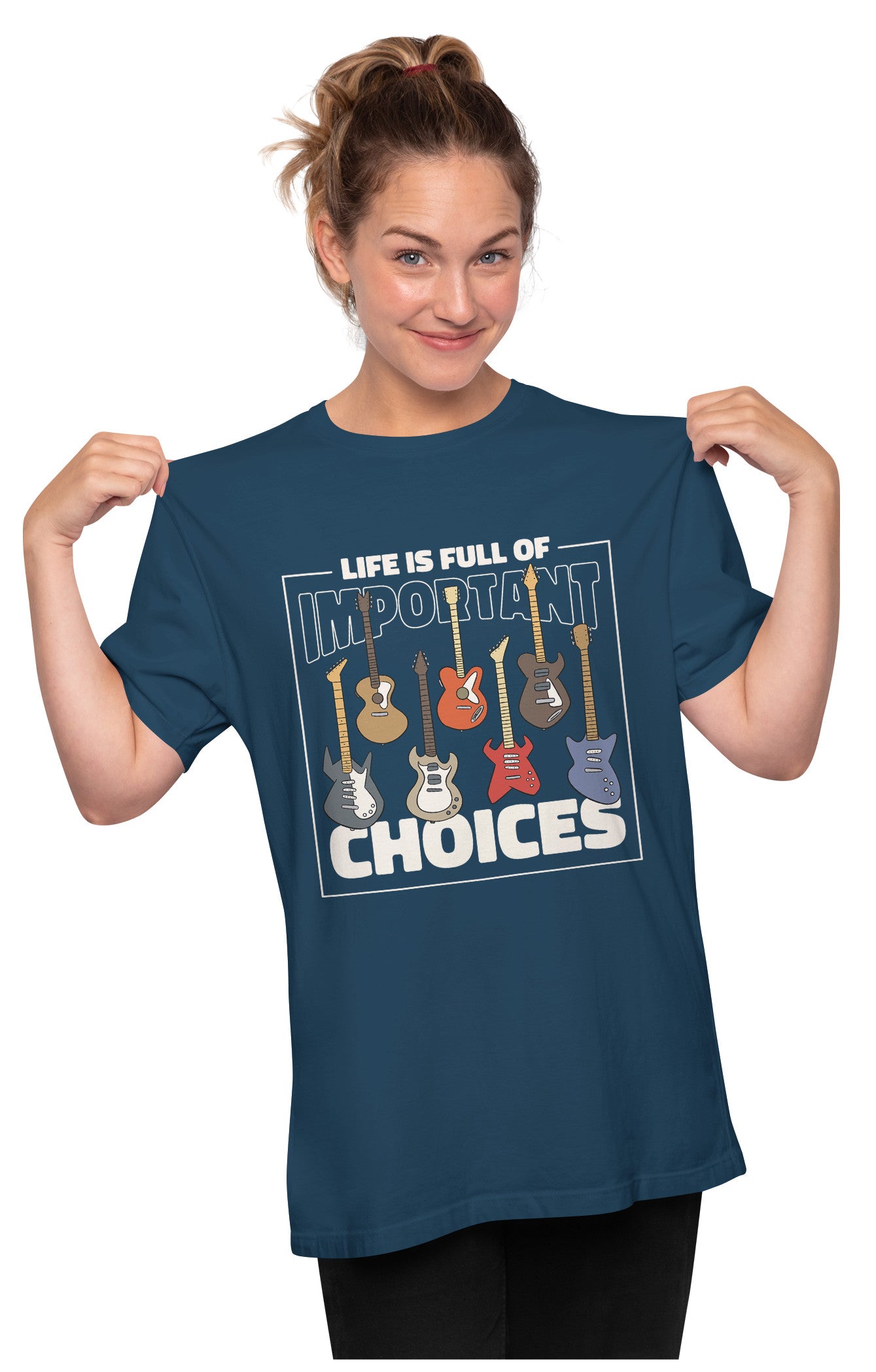 Electric Guitars Oversized Unisex T-shirt
