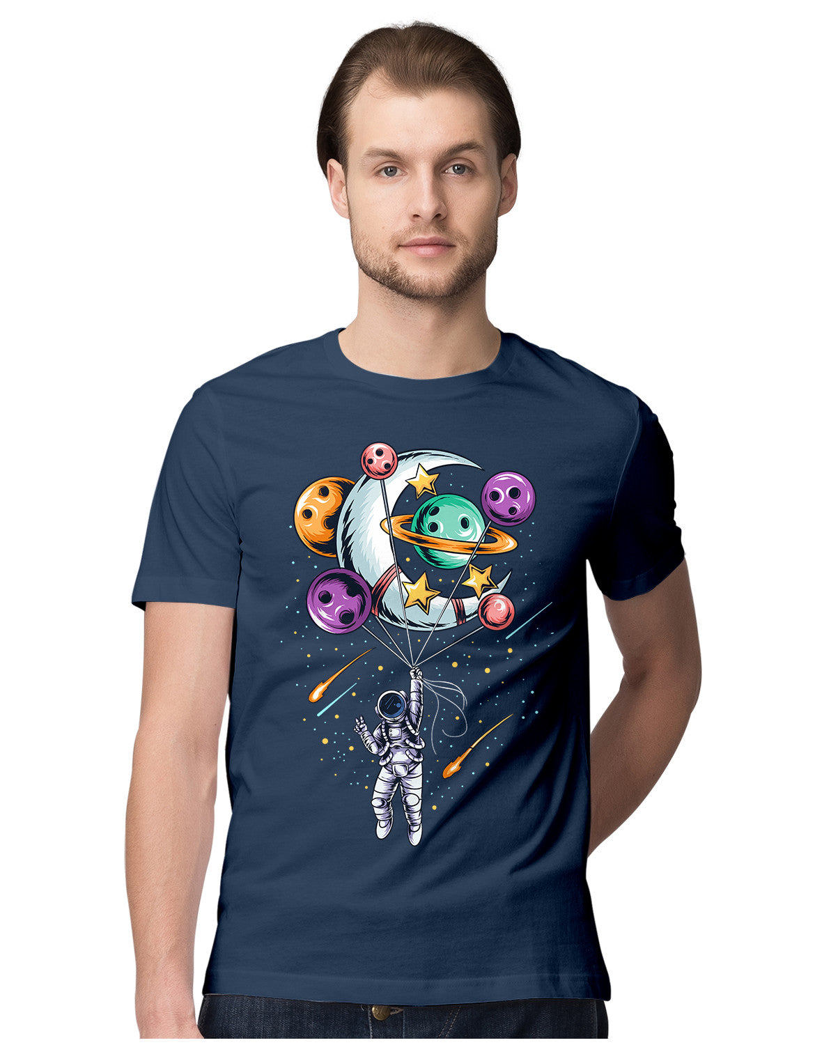 Astronaut Floating In Space