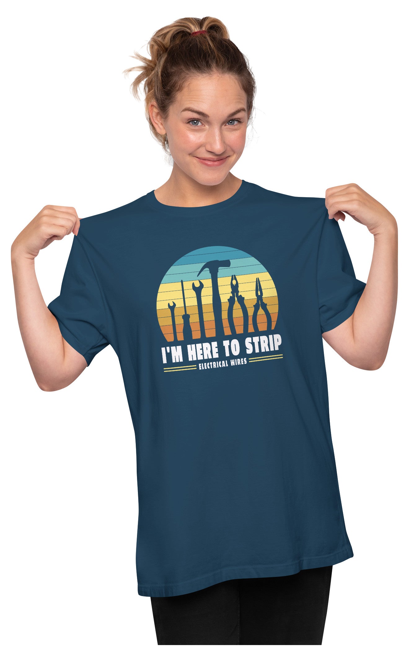 Electrician Funny Quote Oversized Unisex T-shirt
