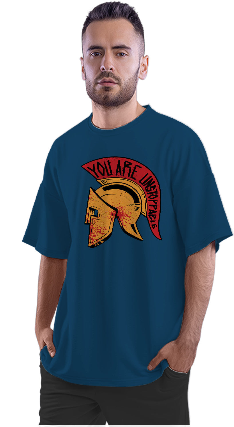 You Are Unstoppable - Spartan Oversized Unisex T-shirt