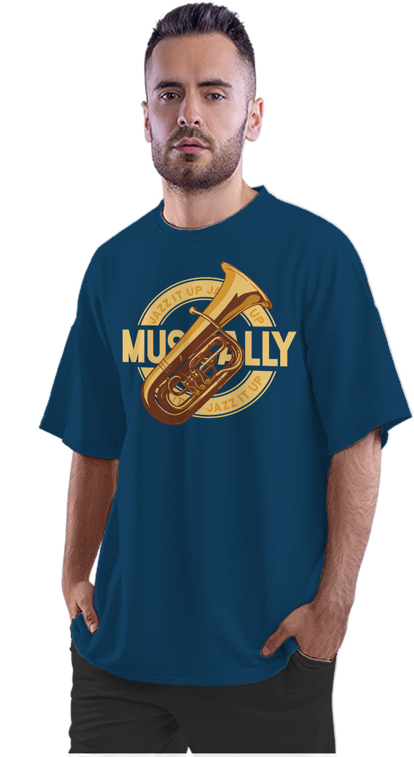 Jazz It Up - Trumpet - Music Oversized Unisex T-shirt
