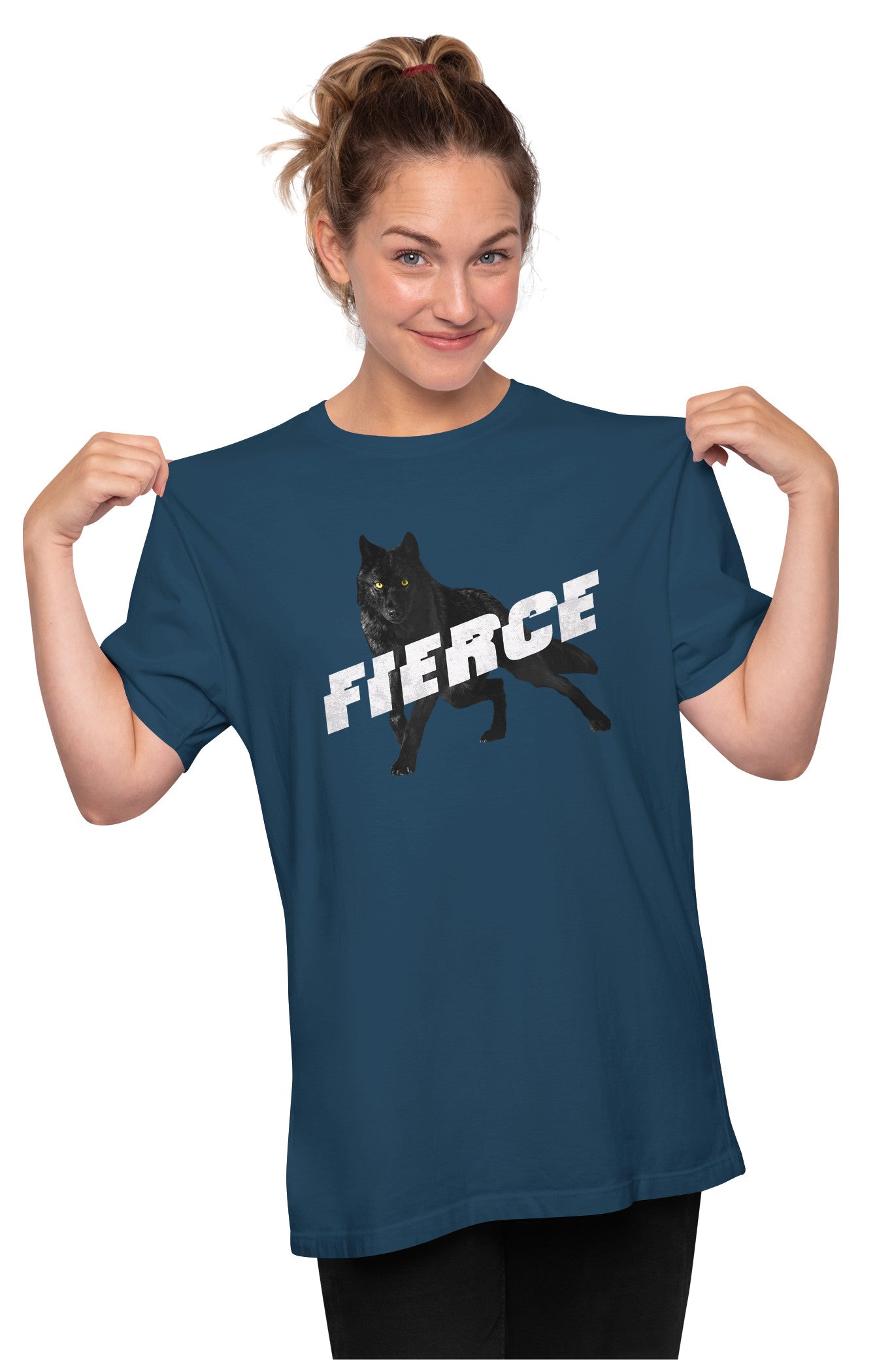 Fierce Wolf Oversized Unisex T-shirt