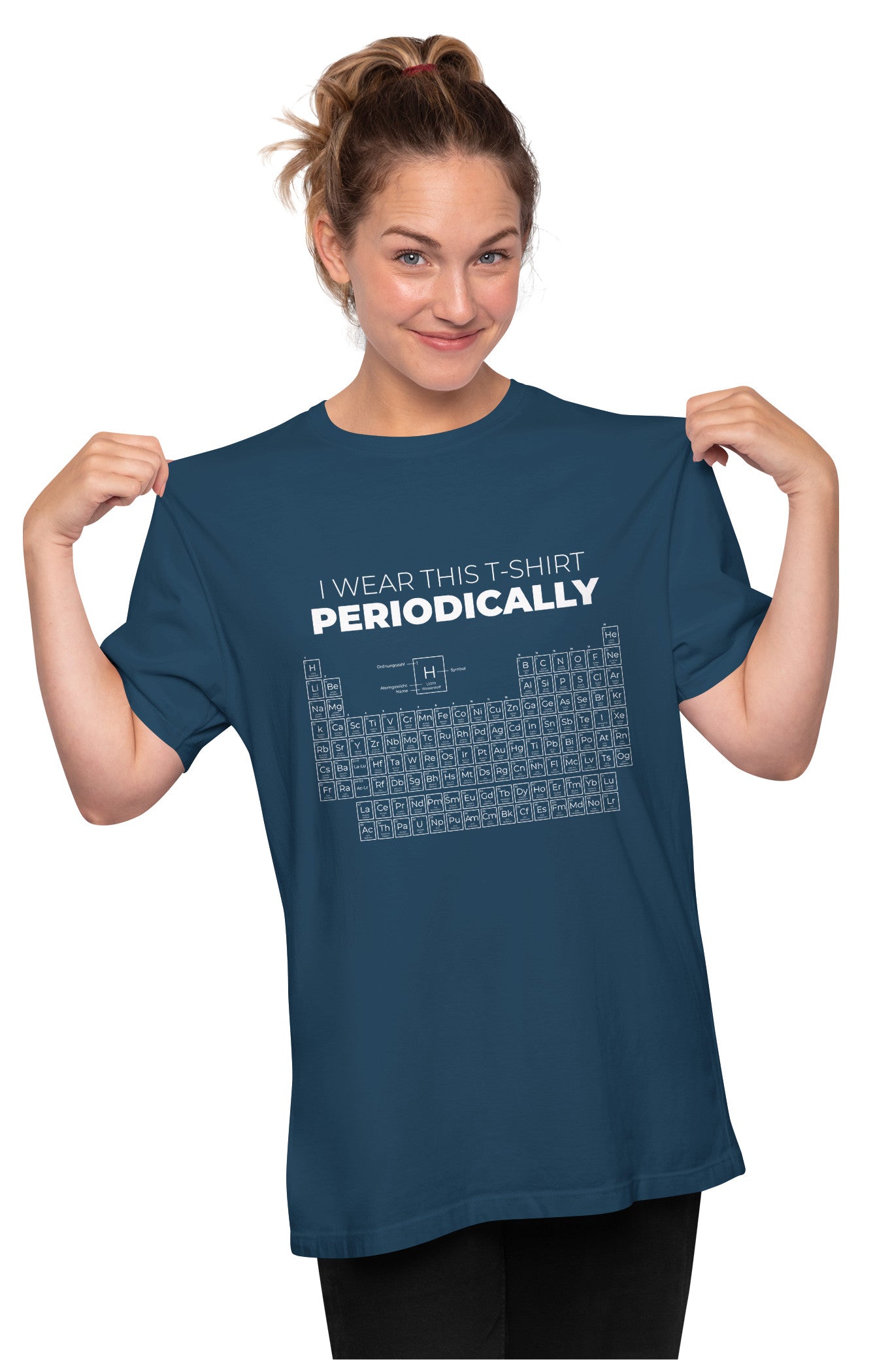 Funny Periodic Table Oversized Unisex T-shirt