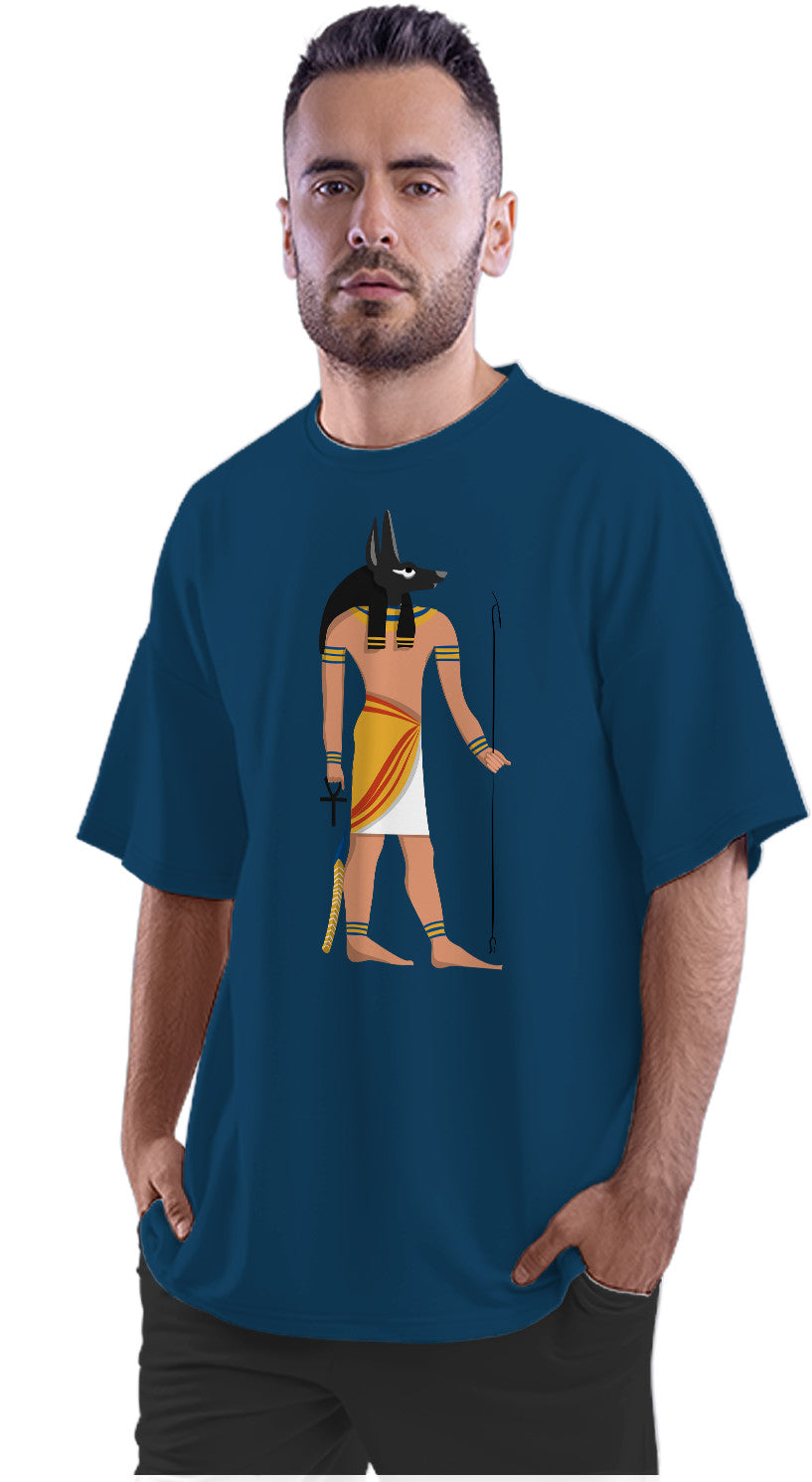 Anubis - The God Of The Afterlife Oversized Unisex T-shirt