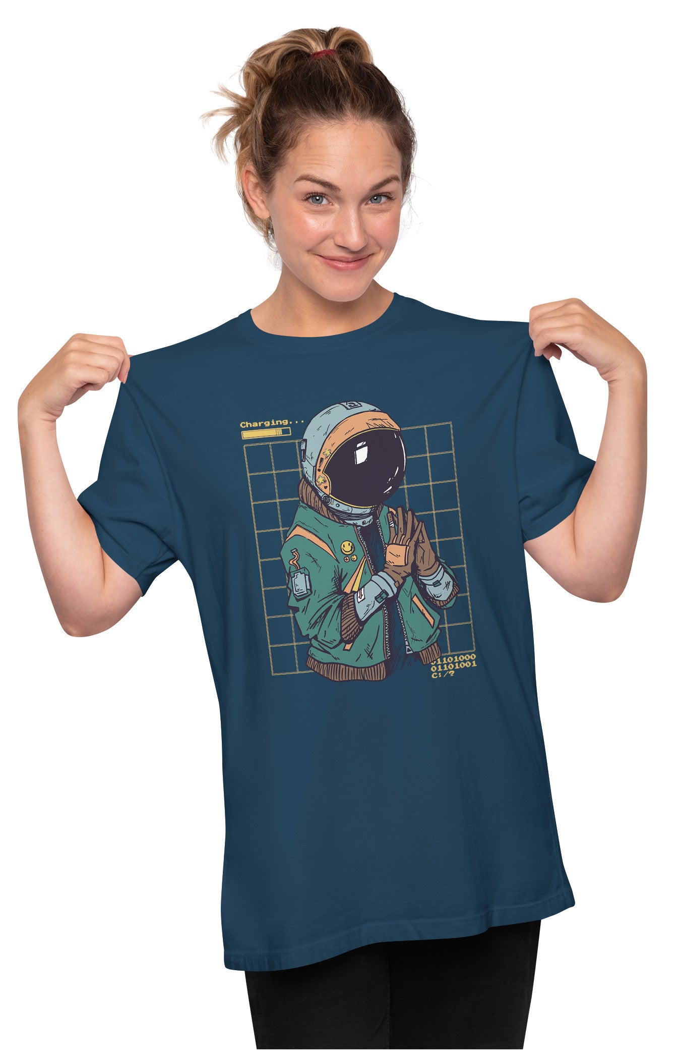 Cyberpunk Astronaut Suit Oversized Unisex T-shirt