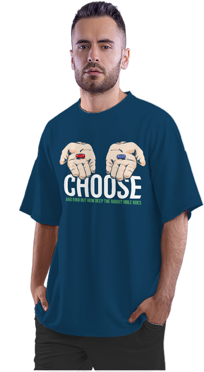 Red Or Blue Pill - Matrix Oversized Unisex T-shirt