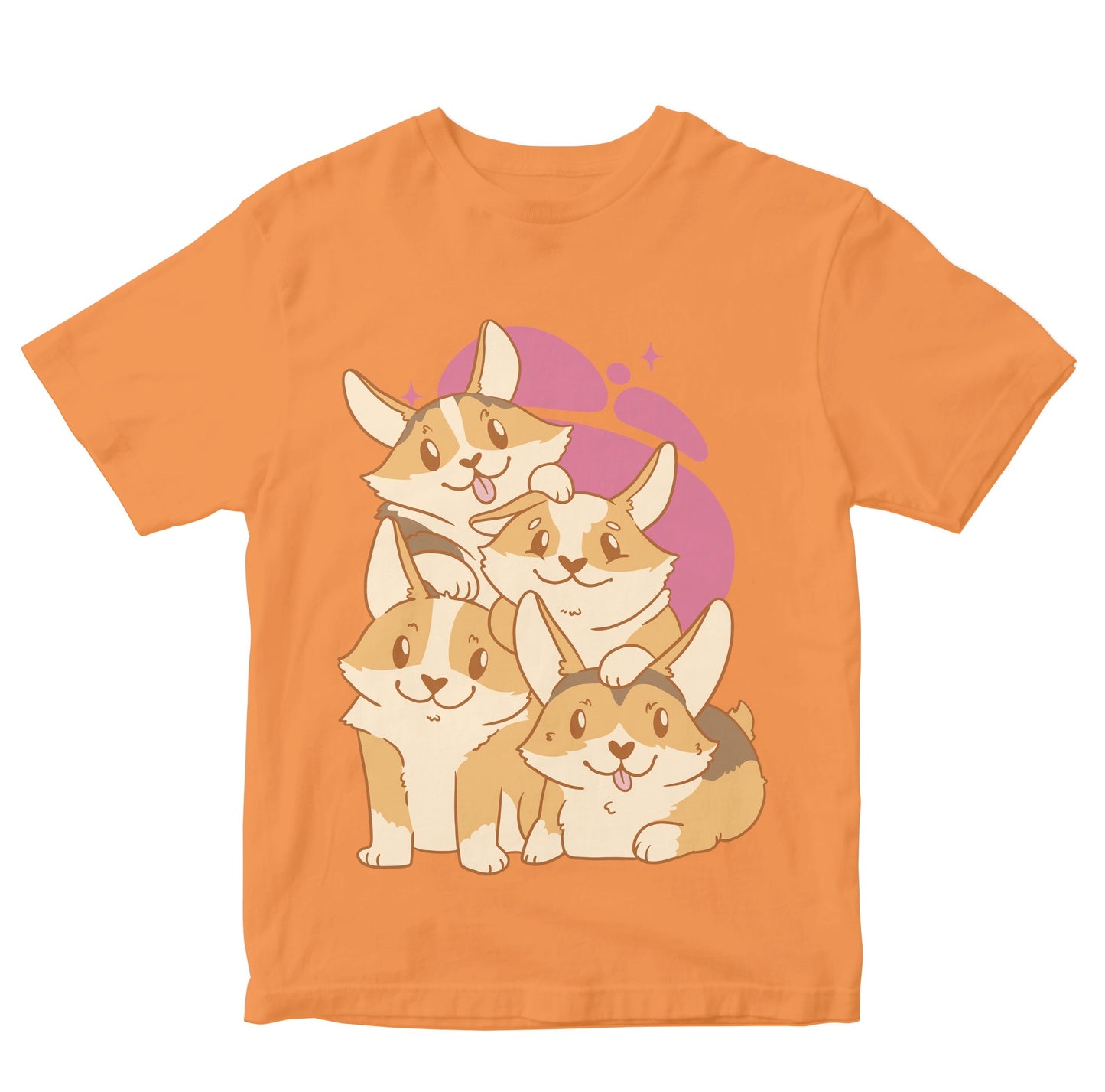 A Pile Of Cute Corgis - Corgi Kids